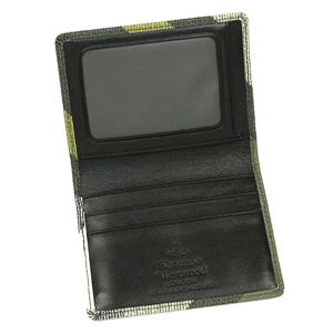 Vivienne Westwood(ヴィヴィアン ウエストウッド) 定期入れ DERBY 724 ダーク.カーキー