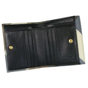 Vivienne Westwood(ヴィヴィアン ウエストウッド) Wホック財布 DERBY 737 ブラウン 