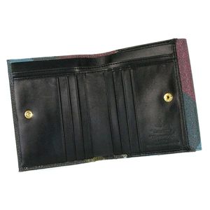 Vivienne Westwood(ヴィヴィアン ウエストウッド) Wホック財布 DERBY 737 ダーク.カーキー