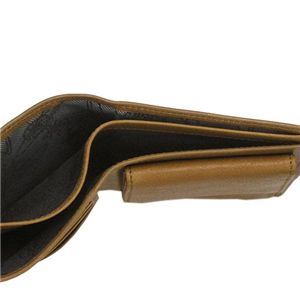 Vivienne Westwood(ヴィヴィアン ウエストウッド) 二つ折り財布(小銭入れ付) MAN COLLECTION 2814 キャメル