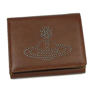 Vivienne Westwood(ヴィヴィアン ウエストウッド) Wホック財布 FARRINGDON 737 ブラウン 
