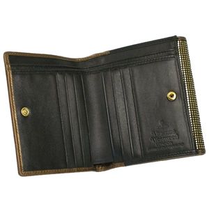 Vivienne Westwood(ヴィヴィアン ウエストウッド) Wホック財布 NEW SLOANE 737 ゴールド