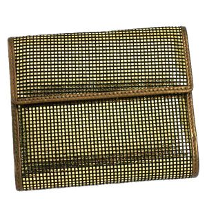 Vivienne Westwood(ヴィヴィアン ウエストウッド) Wホック財布 NEW SLOANE 737 ゴールド
