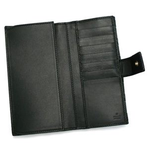 GUCCI(グッチ) 長札財布 181593 WALLET CONTINENTAL ブラック 第2画像