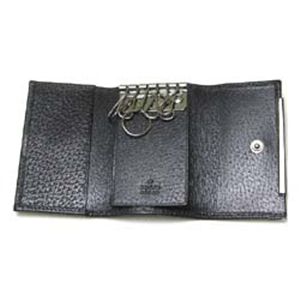 GUCCI(グッチ) キーケース 127048 BASIC KEY-CASE ブラック 第2画像
