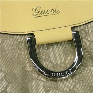 GUCCI(グッチ) ショルダーバッグ 189833 HOBO LARGE イエロー 第4画像