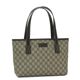 GUCCI(グッチ) ショルダーバッグ 211138 TOTE SM ZIP CLOSURE ベージュ/ダークブラウン