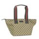 GUCCI(グッチ) トートバッグ 131230 MEDIUM-TOTE-ZIP TOP ベージュ/ダークブラウン