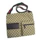 GUCCI(グッチ) ショルダーバッグ 169937 MESSENGER BAG-MD-ZIP CLOSURE ベージュ/ダークブラウン
