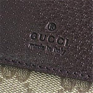 GUCCI(グッチ) ショルダーバッグ 169937 MESSENGER BAG-MD-ZIP CLOSURE ベージュ/ダークブラウン