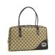 GUCCI(グッチ) ショルダーバッグ 169971 TOP HANDLE/BOSTON/MEDIUM ベージュ/ダークブラウン