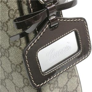 GUCCI(グッチ) ショルダーバッグ 203520 ベージュ/ダークブラウン