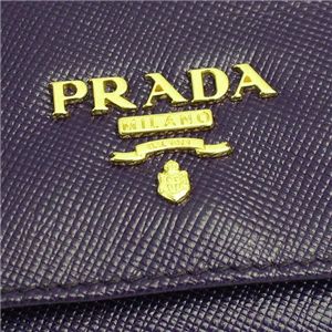 PRADA(プラダ) キーケース 1M0222 SAFFIANO METAL ORO バイオレット
