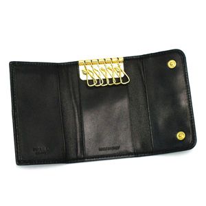 PRADA(プラダ) キーケース 1M0222 TES FIOCCO ブラック