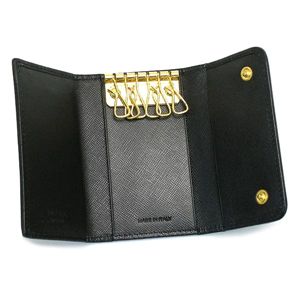 PRADA(プラダ) キーケース 1M0222 TES+SAF COLOR ブラック
