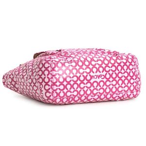 Coach(コーチ) ショルダーバッグ 13142LEAH OP ART COATED C ピンク