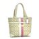 Coach(コーチ) トートバッグ 13196HERITAGE STRIPE ベージュ/ピンク