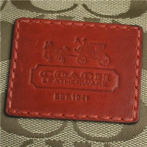 Coach(コーチ) ショルダーバッグ 12594SIGNATURE STRIPE レッド 第5画像