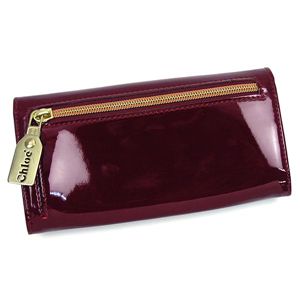 CHLOE(クロエ) 長財布 NOVA 3PO452 LONG WALLET WITH FLAP RUBY
