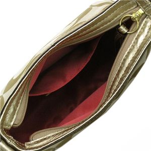 Coach(コーチ) ポーチ 41856ZOE SIGNATURE ゴールド