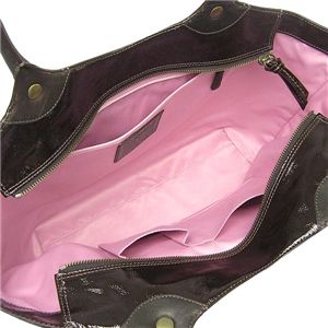 Coach(コーチ) ショルダーバッグ 12403BLEECKER PATENT LEAT ダークブルー