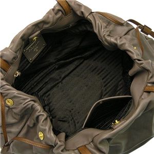 PRADA(プラダ) トートバッグ BR4240 SOFT CALF ライトカーキー