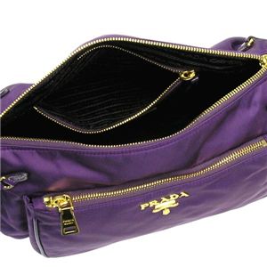 PRADA(プラダ) ショルダーバッグ BR4081 TESSUTO VERNICE パープル