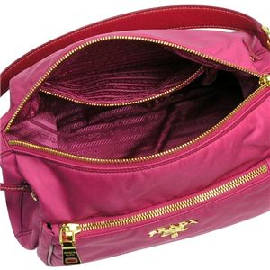 PRADA(プラダ) ショルダーバッグ BR4081 TESSUTO VERNICE ピンク