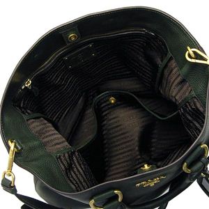 PRADA(プラダ) トートバッグ BN1713 VITELLO DAINO ダークグリーン