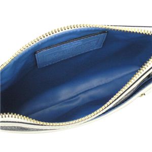 Coach(コーチ) ナナメガケバッグ 42385HERITAGE STRIPE ブラック/ホワイト