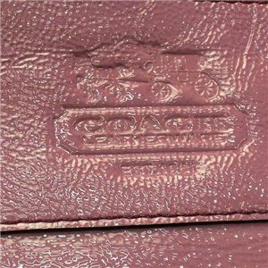 Coach(コーチ) ショルダーバッグ 12735ZOE PATENT LEATHER ピンク