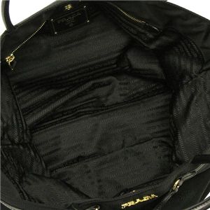 PRADA(プラダ) トートバッグ BR4184 NYLON JACQUARD ブラック