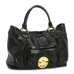 Miu Miu(�ߥ奦�ߥ奦) �ȡ��ȥХå� RR1514 VITELLO VINTAGE �֥�å�