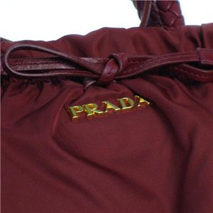 PRADA(�v���_) �g�[�g�o�b�O BN1631 TESSUTO BOW ���b�h