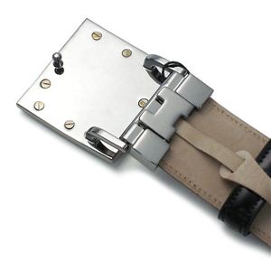 Dolce&Gabbana(ドルチェ&ガッバーナ) ベルト BC2500 QUADRATA MONOCOLO ブラック 90