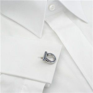 Ferragamo(フェラガモ) カフス 54 8502 GEM.CHIC ST グレー
