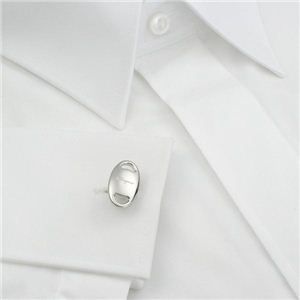 Ferragamo(フェラガモ) カフス 54 9019 GEM EPOCA シルバー