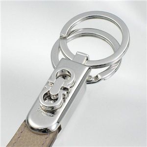 Ferragamo(フェラガモ) キーホルダー 227592 ベージュ