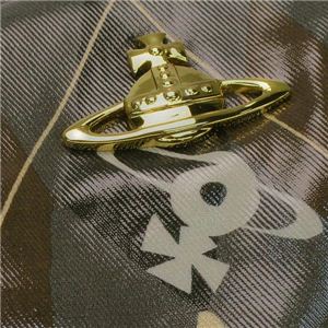Vivienne Westwood（ヴィヴィアン ウエストウッド） トートバッグ 4611 ブラック/ピンク 第4画像