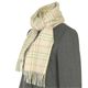 BURBERRY�i�o�[�o���[�j �}�t���[ CHECK SCARF �s���N