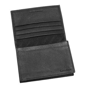Calvin Klein（カルバン・クライン）名刺入れ  79218 BUSINESS CARD CASE ブラック 第2画像