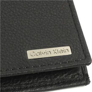 Calvin Klein（カルバン・クライン）名刺入れ  79218 BUSINESS CARD CASE ブラック 第4画像