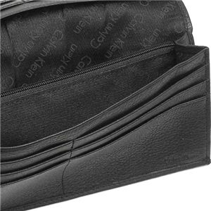 Calvin Klein（カルバン・クライン）長札財布  79219 LONG WALLET ブラック 第3画像