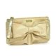 kate spade(ケイトスペード)ポーチ PLAZA SEASONAL PWRU1232B BOW POUCH ゴールド