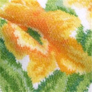 Feiler（フェイラー） タオル SPRING wash cloth　25/25 イエロー 第2画像