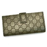 GUCCI(グッチ) 長札財布 112715 9640 グレー