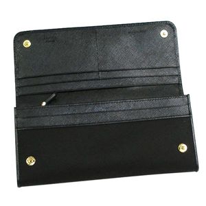 PRADA（プラダ） 長札財布 TES+SAF COLOR 1M1132 TES SAFFIANO ブラック 第2画像