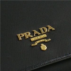 PRADA（プラダ） 長札財布 TES+SAF COLOR 1M1132 TES SAFFIANO ブラック 第4画像