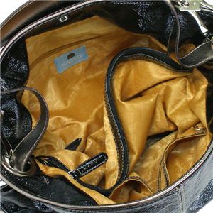 KathyVanZeeland（キャシーバンジーランド） ショルダーバッグ POSEIDON H41610 LARGE HOBO ブラック 第2画像