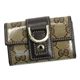 Gucci（グッチ） キーケース NEW ABBEY 141419 BASIC KEY-CASE 9643 ベージュ/ダークブラウン